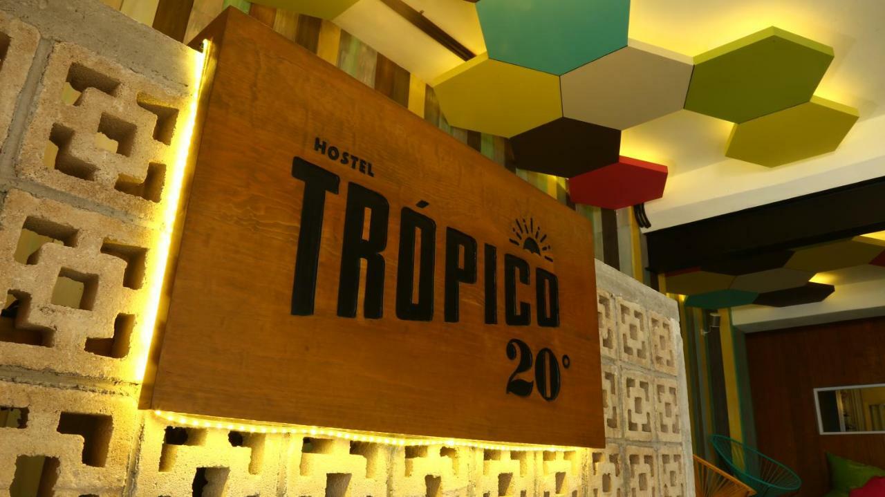 Hostel Tropico 20º Cozumel Buitenkant foto